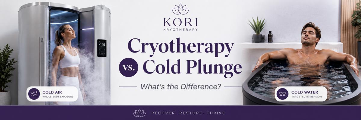 Cryotherapy vs. Cold Plunge: What’s the Difference?